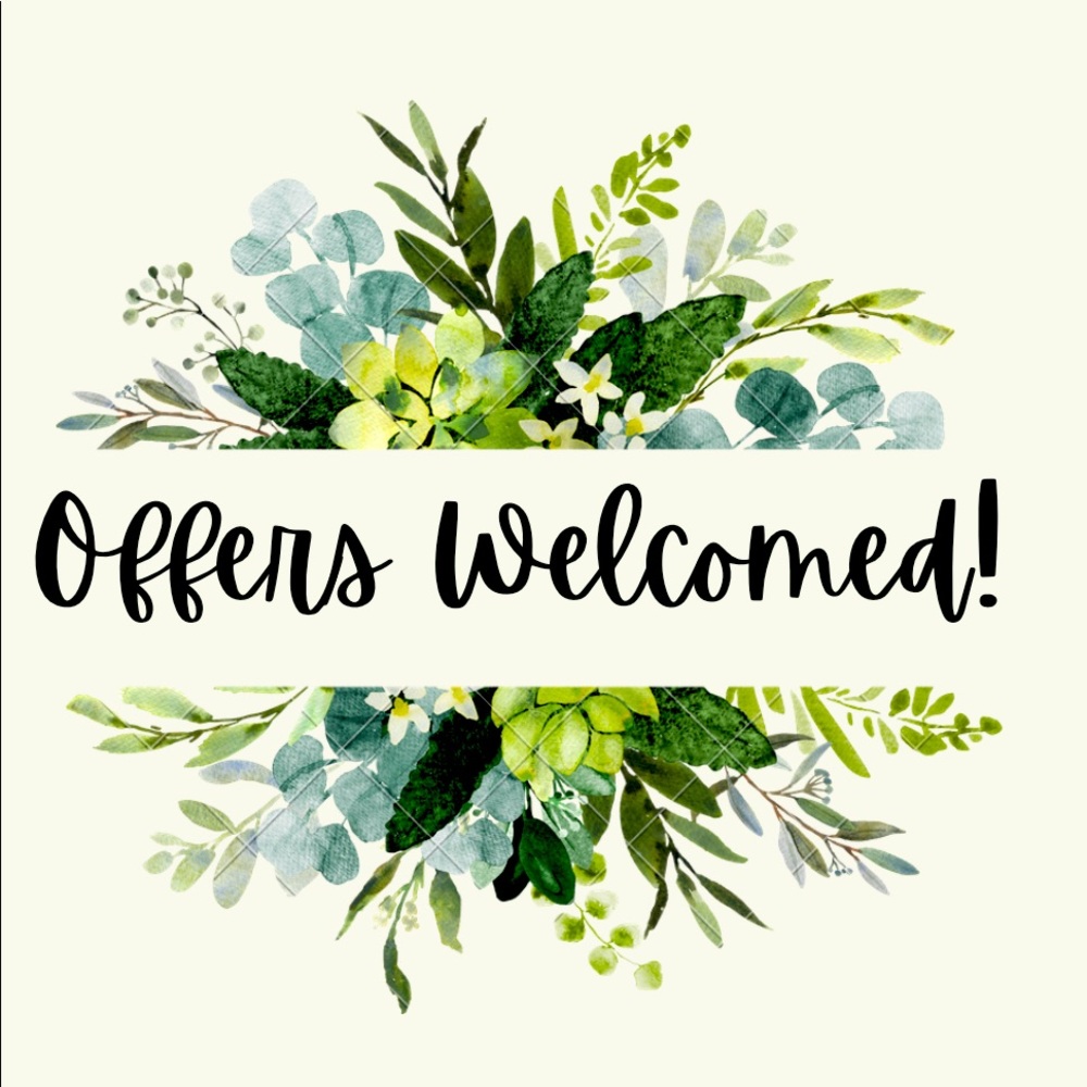 Offers Welcomed! 🤍🌿